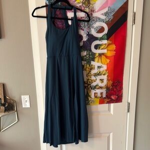 Sporty summer backless dress